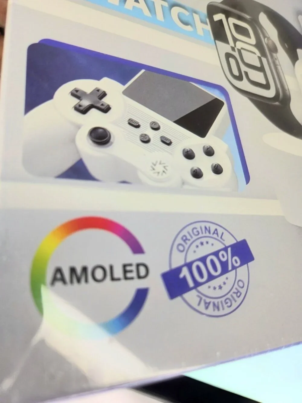 Amoled Hot-5 Watch Bluetooth Handheld Game 520 Games